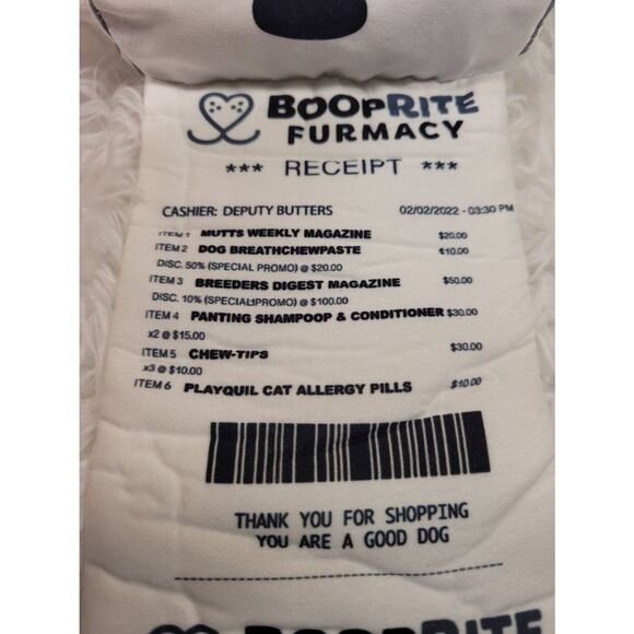 Barkbox Booprite Furmacy Receipt- NWT - Picture 7 of 7